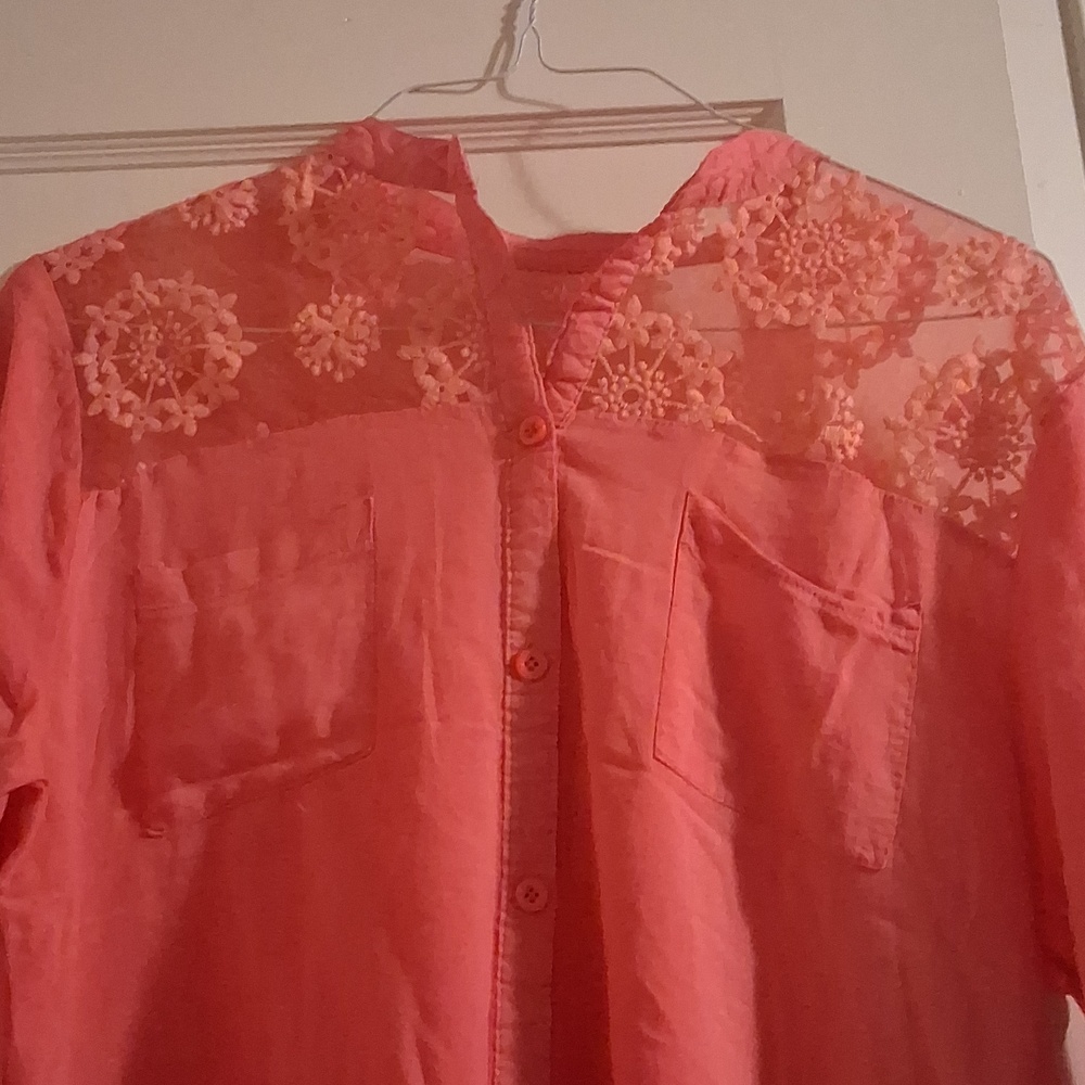 Pink Long Sleeve Shirt - Picture 4 of 5